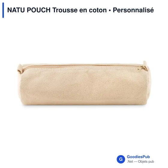 NATU POUCH Trousse en coton - Image 1