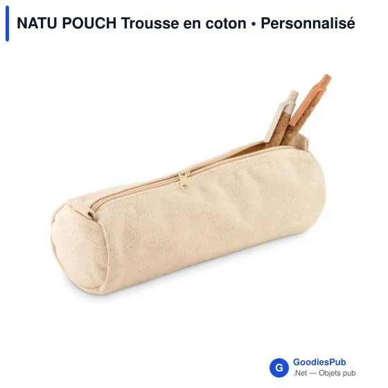 NATU POUCH Trousse en coton - Image 2