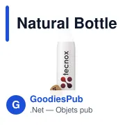 Bouteille d'eau personnalisable Natural Bottle Slim 500 ml avec logo - Miniature 3