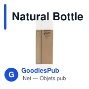 Bouteille d'eau personnalisable Natural Bottle Slim 500 ml avec logo - Miniature 5