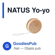 NATUS Yo-yo en bois - Miniature 3