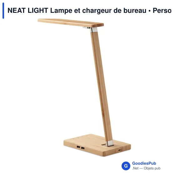 NEAT LIGHT Lampe et chargeur de bureau - Image 3