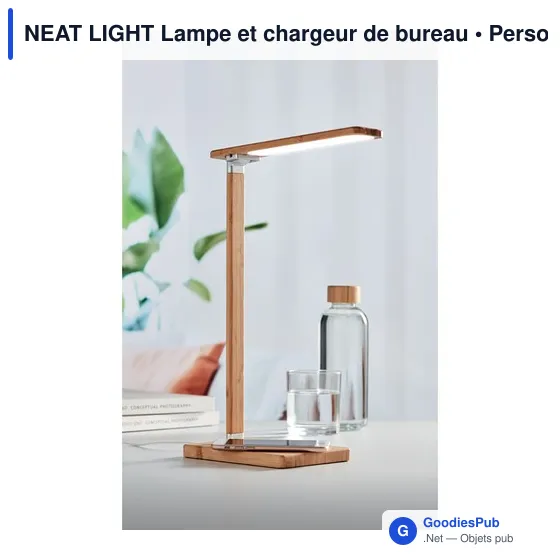 NEAT LIGHT Lampe et chargeur de bureau - Image 5