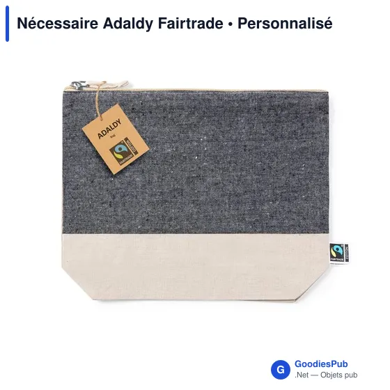 Nécessaire de beauté personnalisable Adaldy avec logo entreprise - Image 4