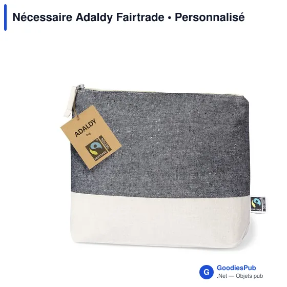 Nécessaire de beauté personnalisable Adaldy avec logo entreprise - Image 5