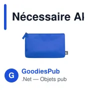 Trousse de toilette personnalisable Akilax avec logo - Miniature 1