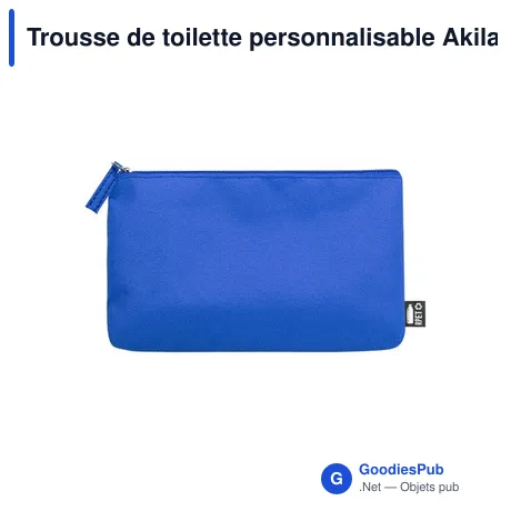 Trousse de toilette personnalisable Akilax avec logo