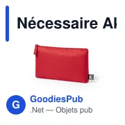 Trousse de toilette personnalisable Akilax avec logo - Miniature 4