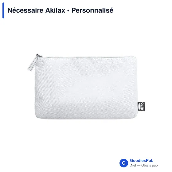 Trousse de toilette personnalisable Akilax avec logo - Image 5
