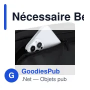 Trousse de toilette personnalisable avec logo - Nécessaire Besner - Miniature 4