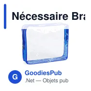 Nécessaire Bracyn personnalisable avec logo pour entreprises - Miniature 1