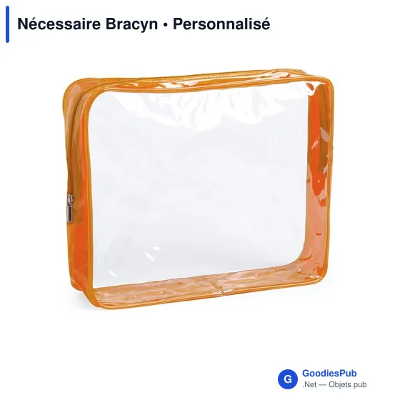 Nécessaire Bracyn personnalisable avec logo pour entreprises - Image 10