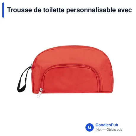 Trousse de toilette personnalisable avec logo - Nécessaire Espi