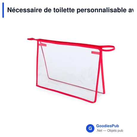 Nécessaire de toilette personnalisable avec logo - Losut