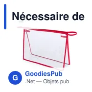 Nécessaire de toilette personnalisable avec logo - Losut - Miniature 2