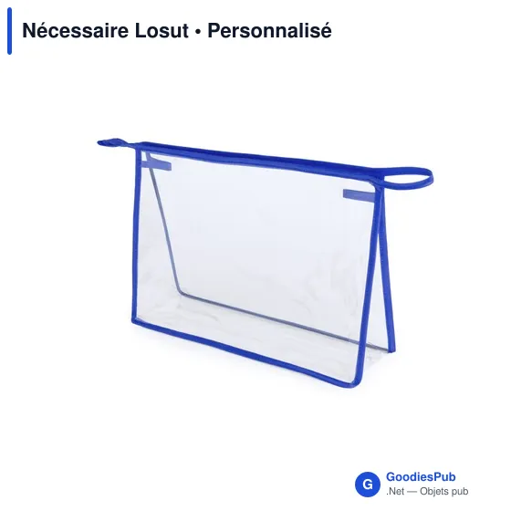 Nécessaire de toilette personnalisable avec logo - Losut - Image 3