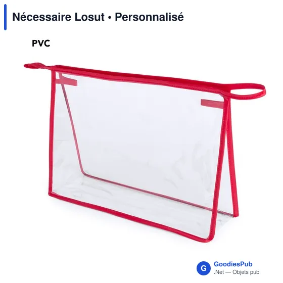 Nécessaire de toilette personnalisable avec logo - Losut - Image 4