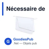 Nécessaire de toilette personnalisable avec logo - Losut - Miniature 7