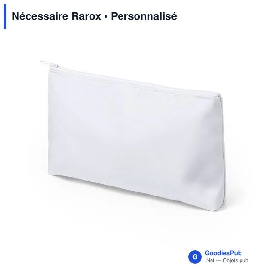 Trousse de toilette personnalisable Rarox avec logo - Image 1