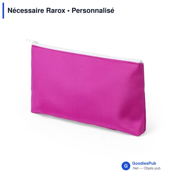 Trousse de toilette personnalisable Rarox avec logo - Image 4