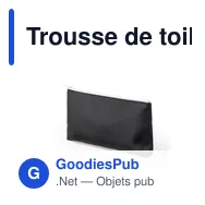 Trousse de toilette personnalisable Rarox avec logo - Miniature 8