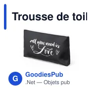 Trousse de toilette personnalisable Rarox avec logo - Miniature 10