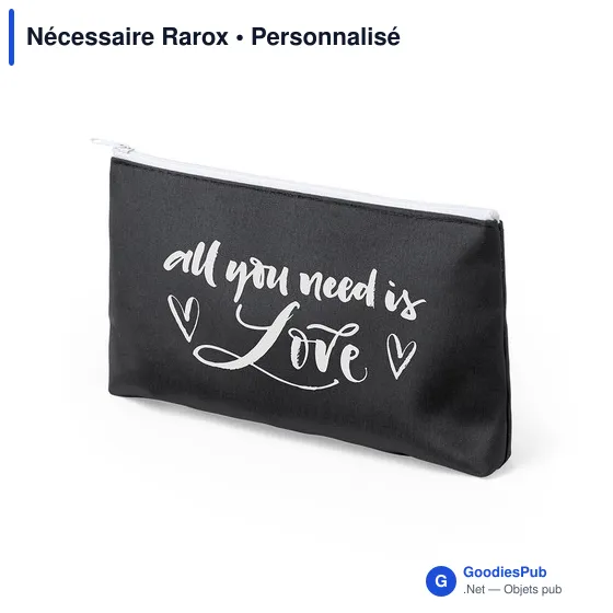 Trousse de toilette personnalisable Rarox avec logo - Image 10