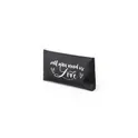 Variante noir - Trousse de toilette personnalisable Rarox avec logo