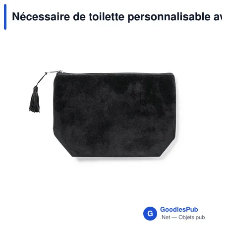 Nécessaire de toilette personnalisable avec logo - Roger