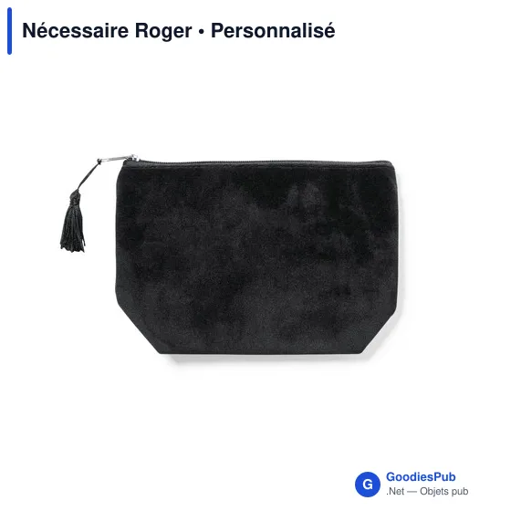 Nécessaire de toilette personnalisable avec logo - Roger - Image 1