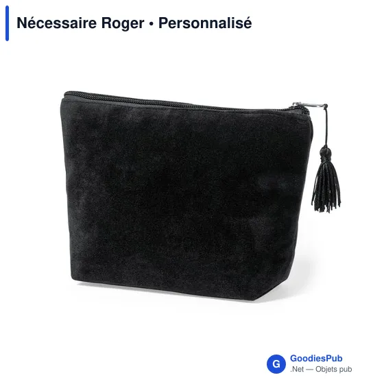 Nécessaire de toilette personnalisable avec logo - Roger - Image 3