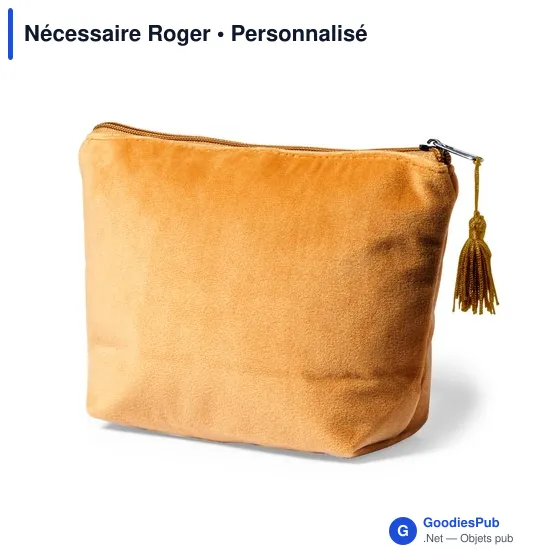 Nécessaire de toilette personnalisable avec logo - Roger - Image 8