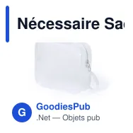 Nécessaire Saeki personnalisable avec logo pour entreprise - Miniature 2