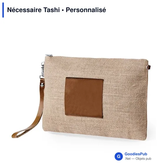 Nécessaire Tashi personnalisable avec logo pour entreprise - Image 1