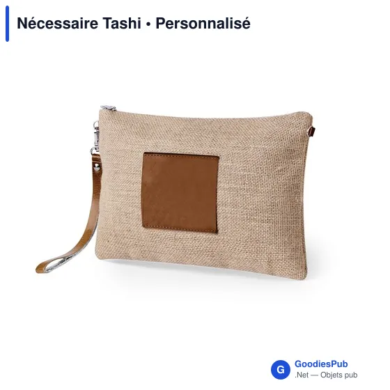 Nécessaire Tashi personnalisable avec logo pour entreprise - Image 2