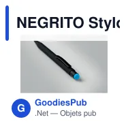 NEGRITO Stylo stylet en aluminium - Miniature 11