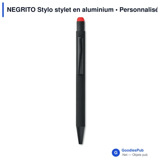 NEGRITO Stylo stylet en aluminium - Image 12