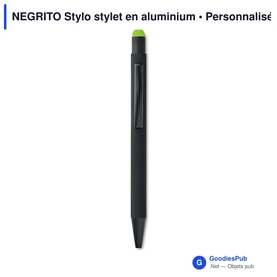 NEGRITO Stylo stylet en aluminium - Image 4