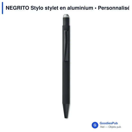 NEGRITO Stylo stylet en aluminium - Image 7