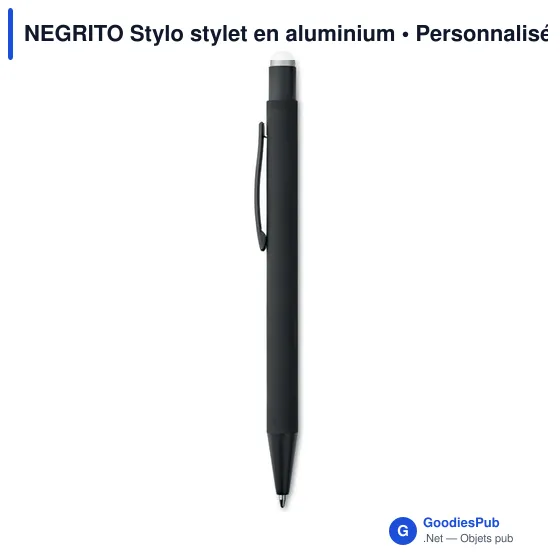 NEGRITO Stylo stylet en aluminium - Image 8