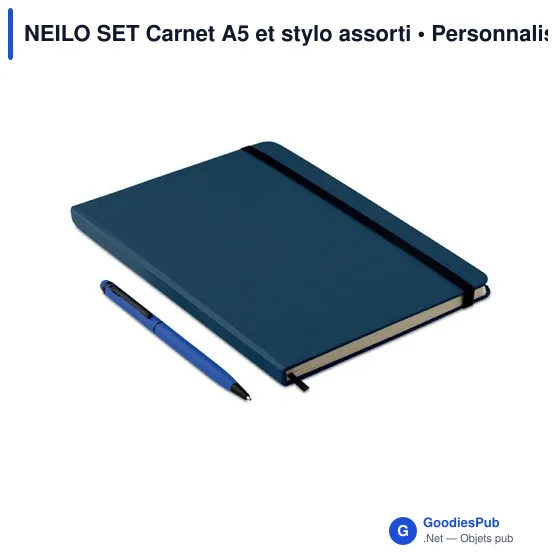 NEILO SET Carnet A5 et stylo assorti - Image 2