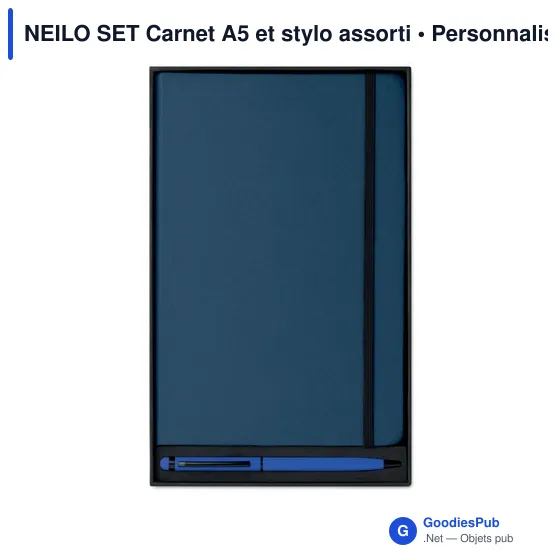NEILO SET Carnet A5 et stylo assorti - Image 3