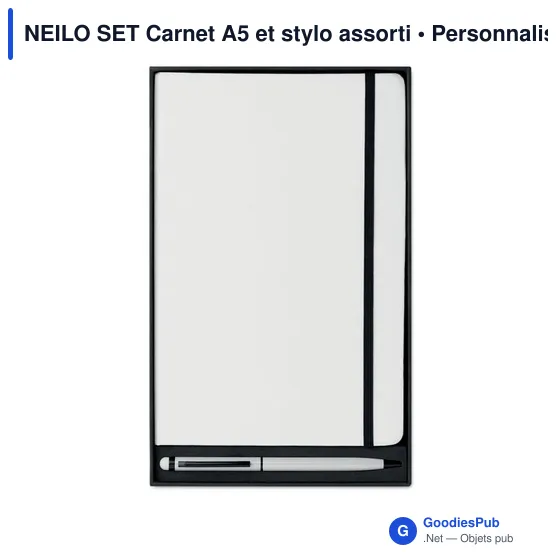 NEILO SET Carnet A5 et stylo assorti - Image 7