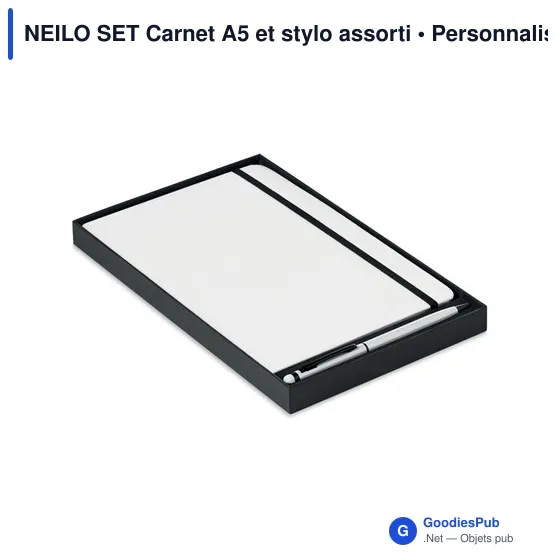 NEILO SET Carnet A5 et stylo assorti - Image 8