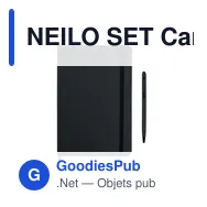 NEILO SET Carnet A5 et stylo assorti - Miniature 9