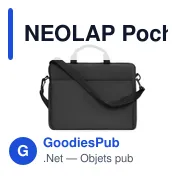 NEOLAP Pochette en néoprène pour ordi - Miniature 1