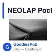 NEOLAP Pochette en néoprène pour ordi - Miniature 3