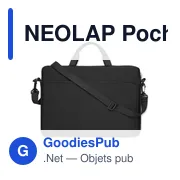 NEOLAP Pochette en néoprène pour ordi - Miniature 4