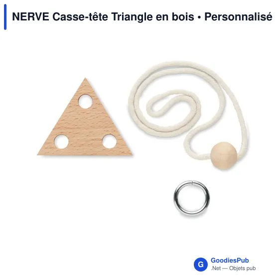 NERVE Casse-tête Triangle en bois - Image 4