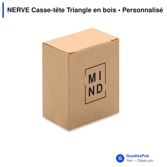 NERVE Casse-tête Triangle en bois - Image 5